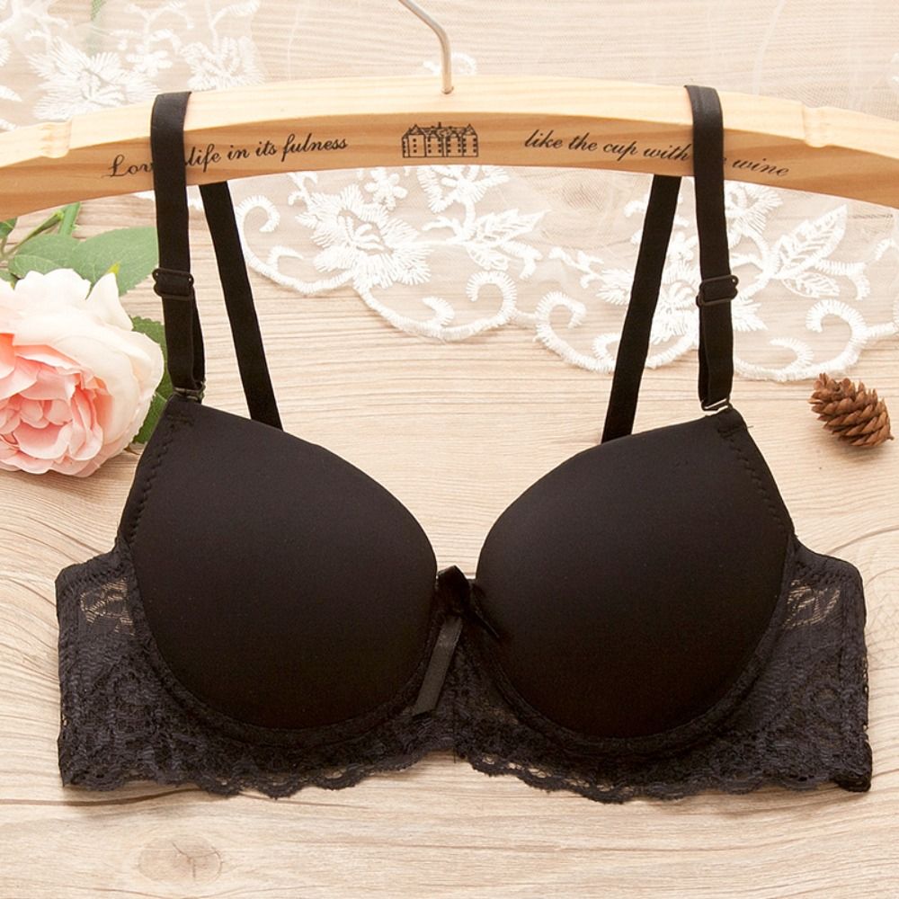บราลูกไม้ตาข่ายแฟชั่นแบบเว้าลึ - Seamless Underwear Women บทวิจารณ์และราคา