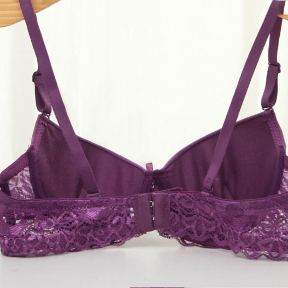 บราลูกไม้ตาข่ายแฟชั่นแบบเว้าลึ - Seamless Underwear Women บทวิจารณ์และราคา