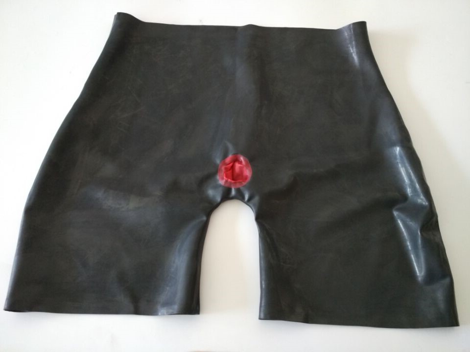 Handmade Men Latex ยางเครื่องร - Boyshort Underwear บทวิจารณ์และราคา