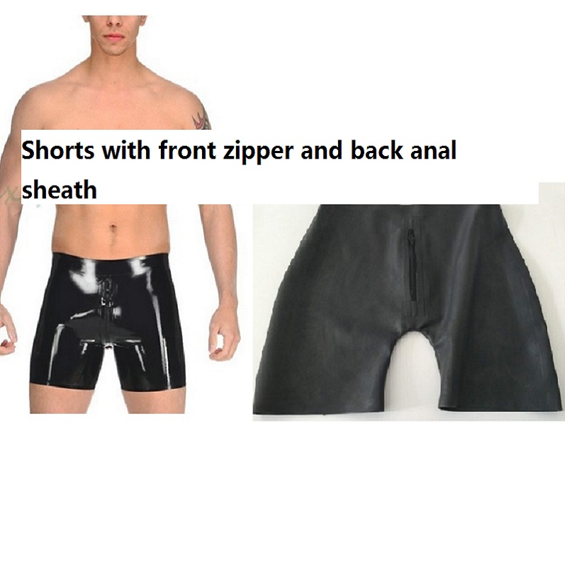 Handmade Men Latex ยางเครื่องร - Boyshort Underwear บทวิจารณ์และราคา