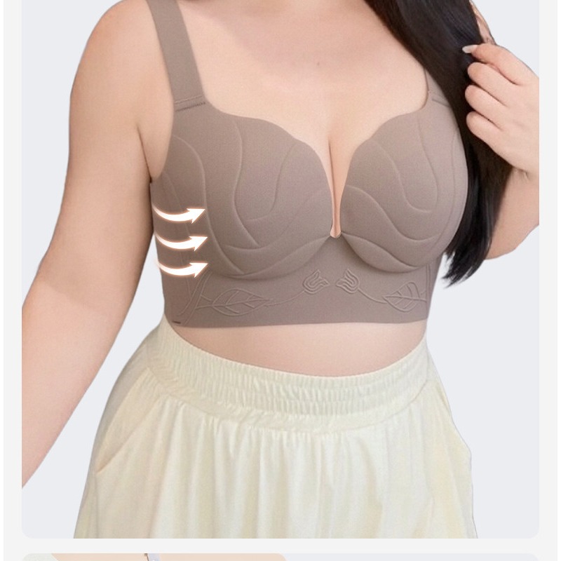 บราเล็ตต์ไร้โครงสำหรับสาวพลัสไ - Bralette Wireless Soft บทวิจารณ์และราคา